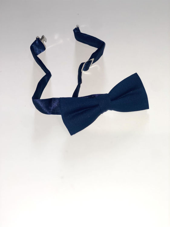 Picture of 399-Navy Blue Bow Tie-APPROX 8.5CM